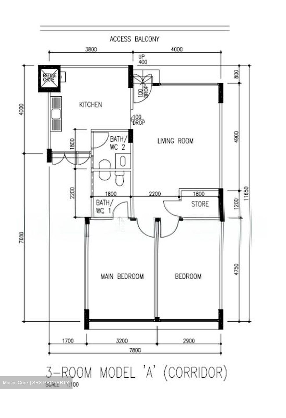 Blk 635 Rowell Court (Central Area), HDB 3 Rooms #522704881